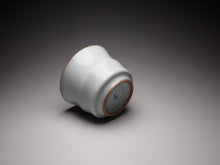 Load image into Gallery viewer, 100ml Moon White Ruyao Bamboo Shape Teacup, 月白汝窑茶杯