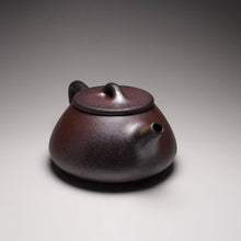 Load image into Gallery viewer, Wood Fired Shipiao Lao Zini Yixing Teapot no.1 柴烧老紫泥石瓢 110ml