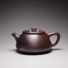 Load image into Gallery viewer, Wood Fired Shipiao Lao Zini Yixing Teapot no.2 柴烧老紫泥石瓢 110ml