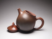 Load image into Gallery viewer, 115ml Red-Brown Oval Nixing Teapot by Li Wenxin 李文新泥兴壶