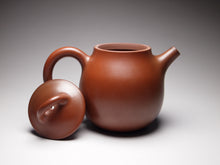 Load image into Gallery viewer, 115ml Red-Brown Oval Nixing Teapot by Li Wenxin 李文新泥兴壶