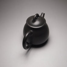 Load image into Gallery viewer, 115ml Dark Grey Oval Nixing Teapot by Li Wenxin 李文新泥兴壶