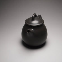 Load image into Gallery viewer, 115ml Dark Grey Oval Nixing Teapot by Li Wenxin 李文新泥兴壶