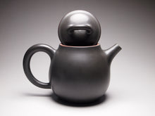 Load image into Gallery viewer, 115ml Dark Grey Oval Nixing Teapot by Li Wenxin 李文新泥兴壶