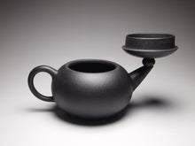 Load image into Gallery viewer, Heini (Wuhui Lao Zini) Xishi Shuiping Yixing Teapot, 捂灰老紫泥西施水平 115ml