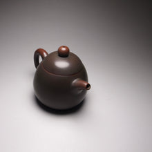Load image into Gallery viewer, 125ml Long Spout Dragon Egg Nixing Teapot by Li Wenxin 坭兴龙蛋壶