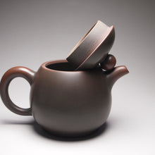 Load image into Gallery viewer, 125ml Long Spout Dragon Egg Nixing Teapot by Li Wenxin 坭兴龙蛋壶