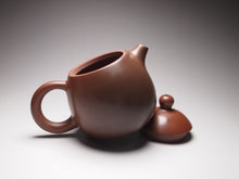 Load image into Gallery viewer, Red 125ml Dragon Egg Nixing Teapot by Li Wenxin 李文新坭兴龙蛋壶