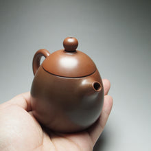 Load image into Gallery viewer, Red 125ml Dragon Egg Nixing Teapot by Li Wenxin 李文新坭兴龙蛋壶