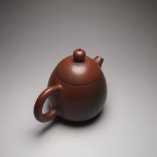 Load image into Gallery viewer, Red 125ml Dragon Egg Nixing Teapot by Li Wenxin 李文新坭兴龙蛋壶
