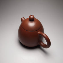 Load image into Gallery viewer, Red 125ml Dragon Egg Nixing Teapot by Li Wenxin 李文新坭兴龙蛋壶