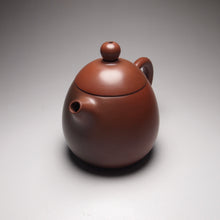 Load image into Gallery viewer, Red 125ml Dragon Egg Nixing Teapot by Li Wenxin 李文新坭兴龙蛋壶