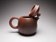 Load image into Gallery viewer, Red 125ml Dragon Egg Nixing Teapot by Li Wenxin 李文新坭兴龙蛋壶