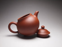 Load image into Gallery viewer, Zhuni Dahongpao Panhu Yixing Teapot, 朱泥大红袍潘壶, 130ml