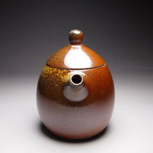 Load image into Gallery viewer, Wood Fired Dragon Egg Nixing Teapot, 柴烧坭兴龙蛋壶, 130ml