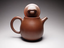 Load image into Gallery viewer, 130ml Brown Oval Nixing Teapot by Li Wenxin 李文新泥兴壶