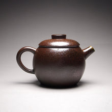 Load image into Gallery viewer, Wood Fired Julunzhu Dicaoqing Yixing Teapot, 柴烧底槽青巨轮珠 135ml