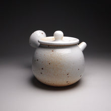 Load image into Gallery viewer, Jingdezhen Glazed Stoneware Round Side Handle Teapot, 素直手工茶壶, 135ml