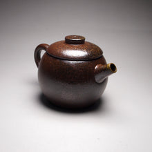 Load image into Gallery viewer, Wood Fired Julunzhu Dicaoqing Yixing Teapot, 柴烧底槽青巨轮珠 135ml