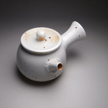Load image into Gallery viewer, Jingdezhen Glazed Stoneware Round Side Handle Teapot, 素直手工茶壶, 135ml