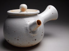 Load image into Gallery viewer, Jingdezhen Glazed Stoneware Round Side Handle Teapot, 素直手工茶壶, 135ml