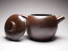 Load image into Gallery viewer, Wood Fired Julunzhu Dicaoqing Yixing Teapot, 柴烧底槽青巨轮珠 135ml