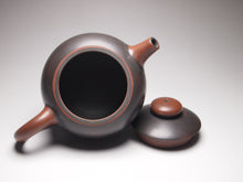 Load image into Gallery viewer, 140ml Red and Grey Julunzhu Nixing Teapot 坭兴巨轮珠壶