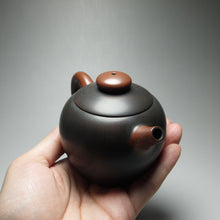 Load image into Gallery viewer, 140ml Red and Grey Julunzhu Nixing Teapot 坭兴巨轮珠壶