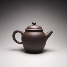 Load image into Gallery viewer, TianQingNi Tall Julun Yixing Teapot with carvings of Bamboo, 天青泥高巨轮刻竹, 140ml