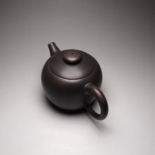 Load image into Gallery viewer, 140ml Julunzhu Nixing Teapot Dark Grey 坭兴巨轮珠壶