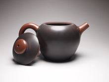 Load image into Gallery viewer, 140ml Red and Grey Julunzhu Nixing Teapot 坭兴巨轮珠壶