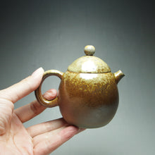 Load image into Gallery viewer, Wood Fired Dragon Egg Nixing Teapot 柴烧坭兴龙蛋壶 145ml