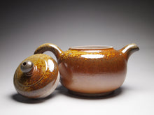 Load image into Gallery viewer, Wood Fired Fanggu Nixing Teapot, 柴烧坭兴仿古壶, 145ml
