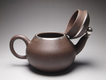 Load image into Gallery viewer, PRE-ORDER: TianQingNi Pear Yixing Teapot with Pure Silver Rim 包银天青泥梨型 150ml