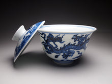 Load image into Gallery viewer, 150ml Dragon Qinghua Fanggu Jingdezhen Porcelain Gaiwan