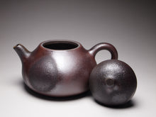 Load image into Gallery viewer, Wood Fired Melon Lao Zini Yixing Teapot 柴烧老紫泥匏瓜 150ml