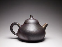 Load image into Gallery viewer, Wood Fired Melon Lao Zini Yixing Teapot 柴烧老紫泥匏瓜 150ml