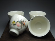 Load image into Gallery viewer, Peaches Painting Youzhongcai Fine Porcelain Tea Set, 釉中彩寿桃套装