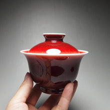 Load image into Gallery viewer, Langhong Porcelain Flower Goddess Gaiwan 耕隐郎红花神盖碗
