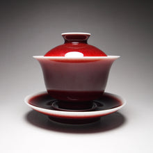 Load image into Gallery viewer, Langhong Porcelain Flower Goddess Gaiwan 耕隐郎红花神盖碗