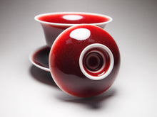 Load image into Gallery viewer, Langhong Porcelain Flower Goddess Gaiwan 耕隐郎红花神盖碗