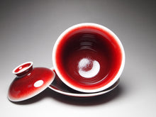 Load image into Gallery viewer, Langhong Porcelain Flower Goddess Gaiwan 耕隐郎红花神盖碗