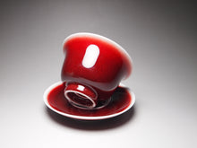 Load image into Gallery viewer, Langhong Porcelain Flower Goddess Gaiwan 耕隐郎红花神盖碗