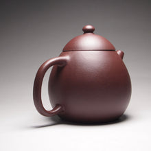 Load image into Gallery viewer, Lao Zini Dragon Egg Yixing Teapot, 老紫泥龙蛋壶, 195ml