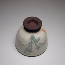 Load image into Gallery viewer, Irises Kohiki style stoneware teacups, 36ml