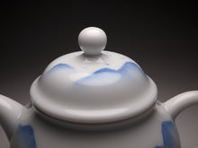 Load image into Gallery viewer, 205ml Qinghua Hand Painted Lanscape Jingdezhen Porcelain Teapot, 甜白釉重工山水壶
