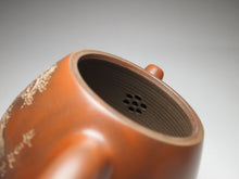 Load image into Gallery viewer, Longdan Nixing Teapot with Carvings of a Landscape Li Changquan, 黎昌权刻绘壶 225ml