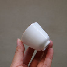 Load image into Gallery viewer, 35ml Ruyue Tianbai Jingdezhen Porcelain Teacup, 甜白如悦杯