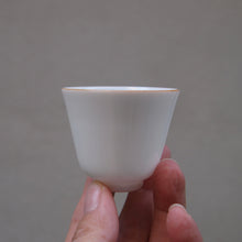 Load image into Gallery viewer, 35ml Ruyue Tianbai Jingdezhen Porcelain Teacup, 甜白如悦杯