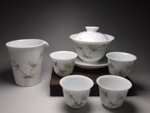 Load image into Gallery viewer, Bamboo Painting Youzhongcai Fine Porcelain Tea Set, 釉中彩清竹套装
